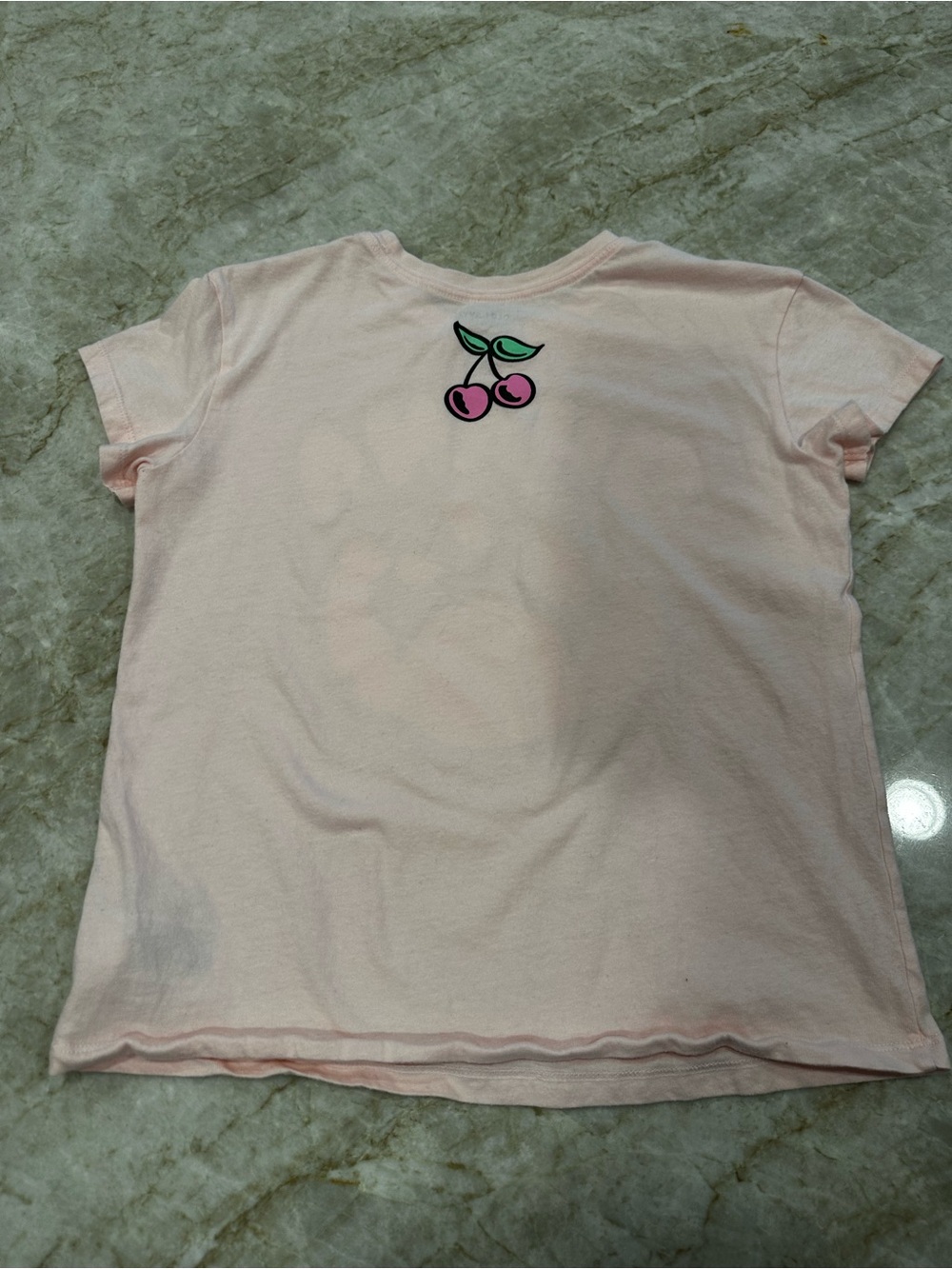 Old Navy Light Pink Stitch 'Ohana' Graphic Tee - Picture 3 of 3